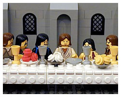 the last supper lego