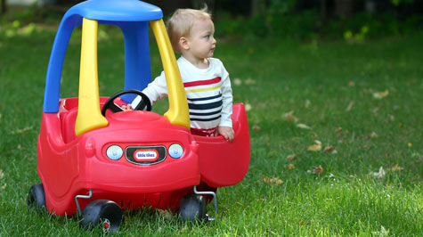 cozy coupe no eyes