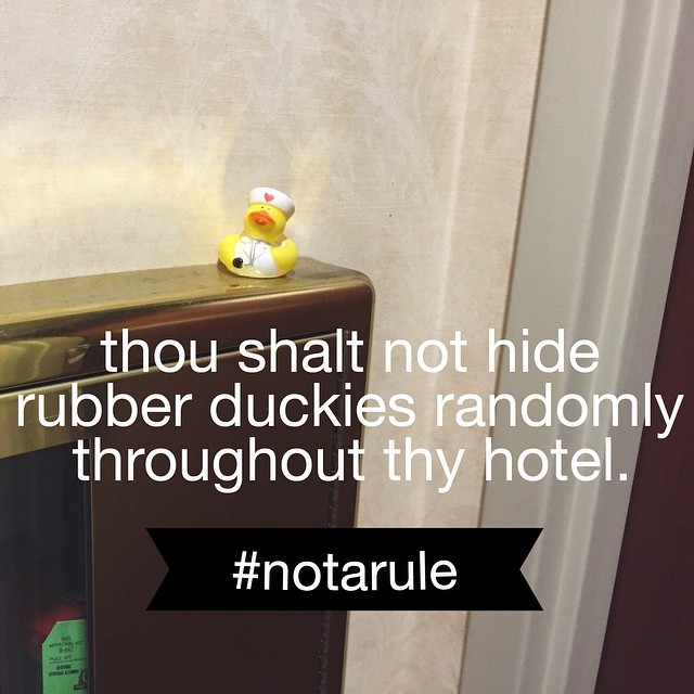 duckies-in-hotels