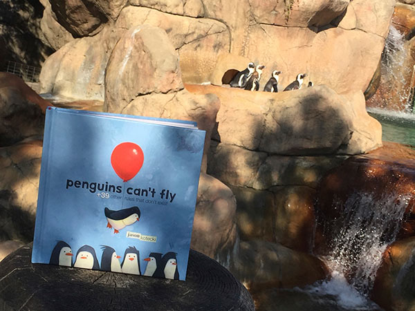penguins-exhibit-with-book